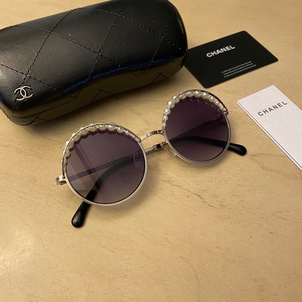 Chanel Round Sunglasses